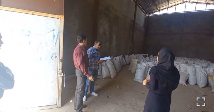 انبار کارگزاران شهرستان دشت عباس استان ایلام بازدید شد