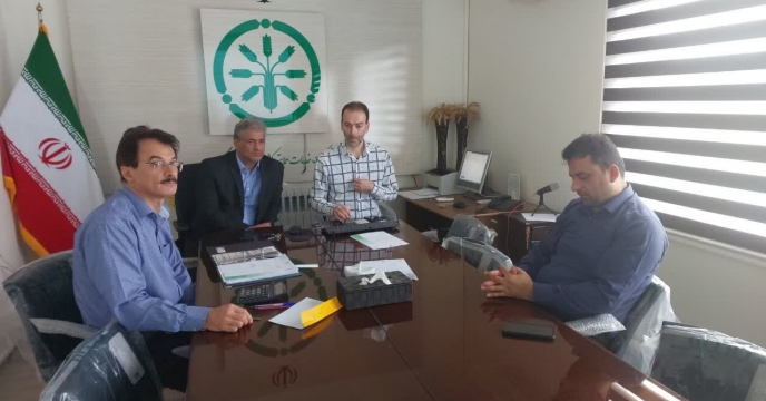 برگزاری جلسه مزایده مواد حاصل از بوجاری در شرکت خدمات حمایتی کشاورزی استان گیلان