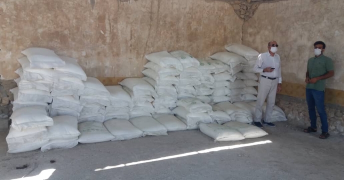 بازدید از انبار کارگزاران طرف قرارداد شرکت در شهرستان دشتستان