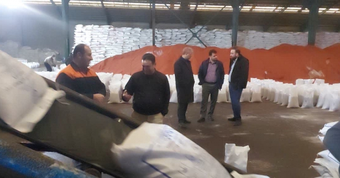 بازدید مهندس حسن همتی از انبار سازمانی استان گیلان
