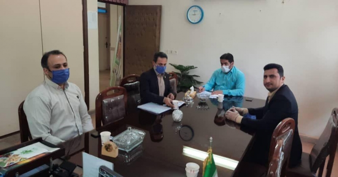 جلسه با مدیر زراعت سازمان جهاد کشاورزی استان گلستان