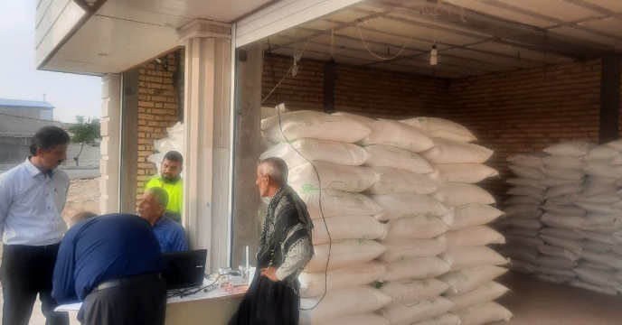 بازدید و پایش از کارگزاری کود در شهرستان مهران