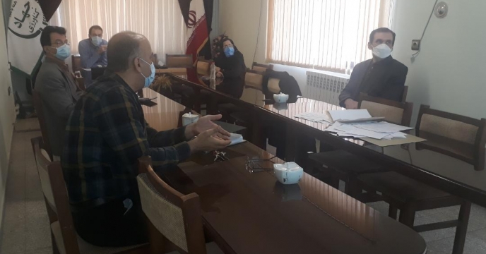 جلسه کمیسیون معاملات و بازگشایی استعلام نوار نقاله
