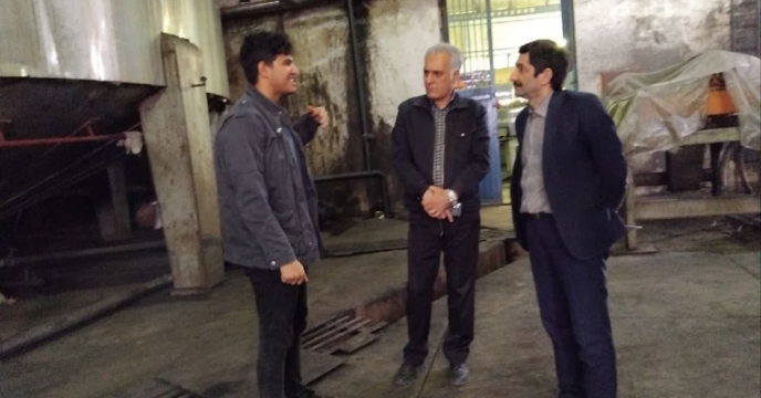 بازدید اکیپ پایش مواد کودی ونظارتی از کارخانه تولید کود انسجام مهر