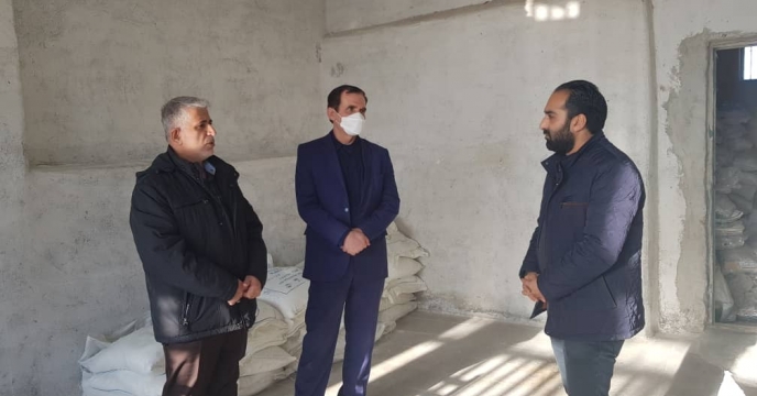 بازدید سرپرست شرکت خدمات حمایتی کشاورزی استان گیلان از کارگزاری تهماسبی پور در شهرستان تالش