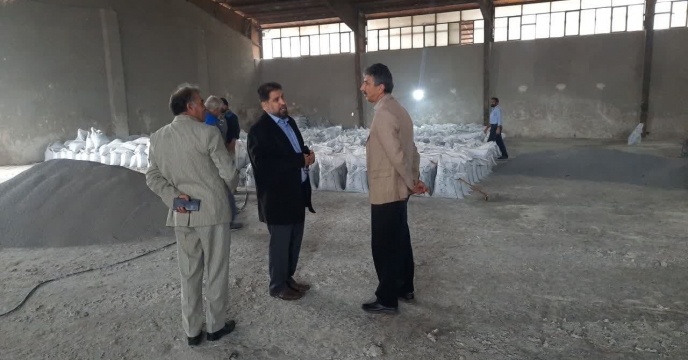 بازدید از کارخانه کود تفاهم نامه ای در شهرستان دهلران