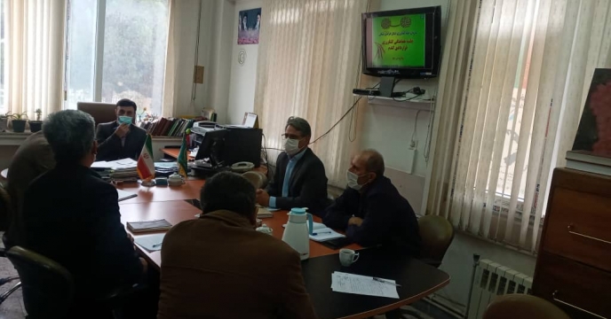 شرکت در جلسه هماهنگی کشت قراردادی و اتخاذ سیاست ها و بسته های حمایتی و پشتیبانی