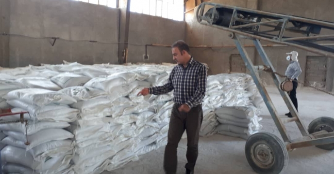 انبار کارگزاران شهرستان آبدانان استان ایلام بازدید شد 