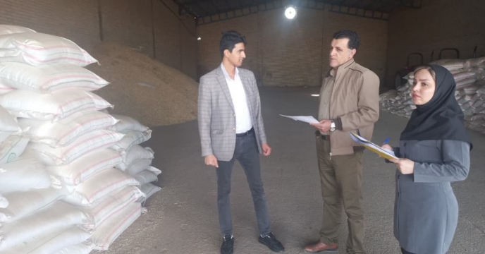 بازدید از کارگزاری کودشهرستان مهران