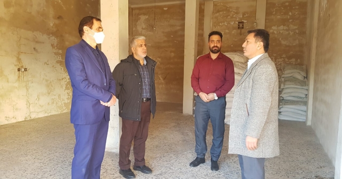 بازدید سرپرست شرکت  خدمات حمایتی کشاورزی استان گیلان از کارگزاری سامان نادری در شهرستان تالش