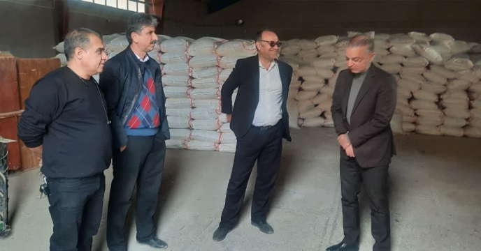 انبار کارگزاران شهرستان  ایوان مورد بازدید قرار گرفت
