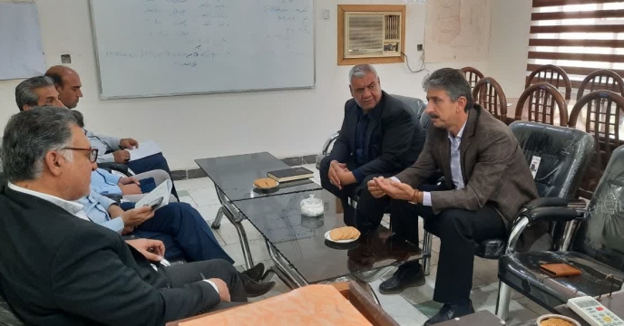 بازدید مدیر شرکت خدمات حمایتی کشاورزی استان از کارخانه کود شهرستان دهلران