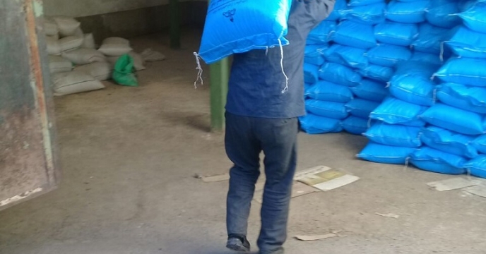 تخلیه 25 تن اوره در شهرستان خوی
