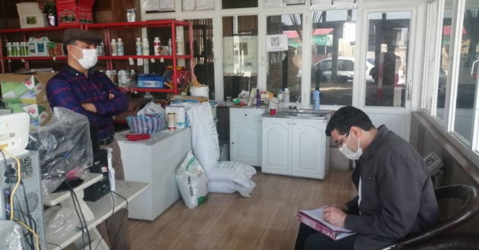 پایش کودهای شیمیایی یارانه دار در  شهرستان ارومیه 