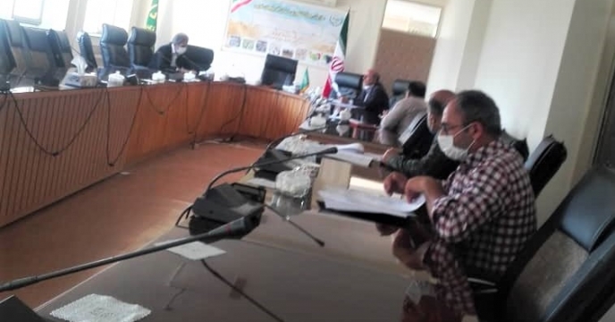 حضور معاونت اداری مالی استان در جلسه مسکن کارکنان جهاد کشاورزی 