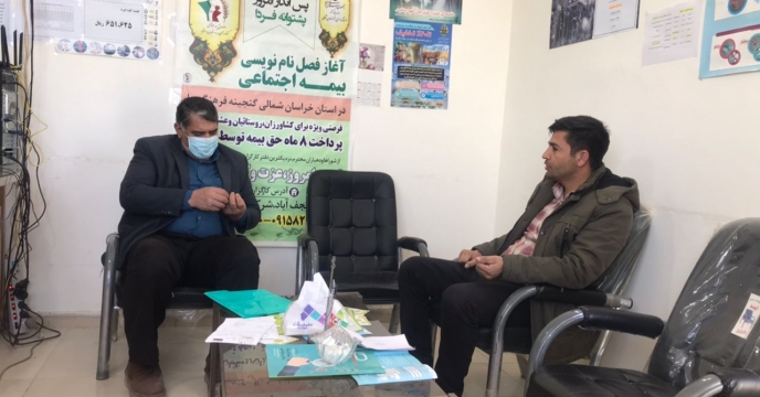 بازدید از انبار کارگزاری شهرستان فاروج