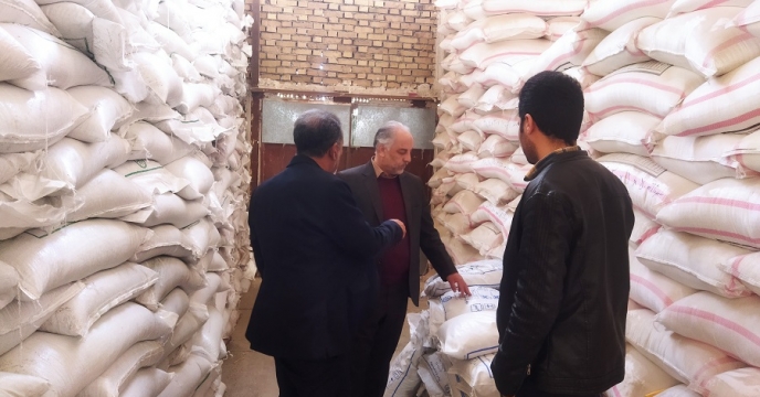 بازدید سرپرست شرکت خدمات حمایتی کشاورزی خراسان جنوبی از انبارها