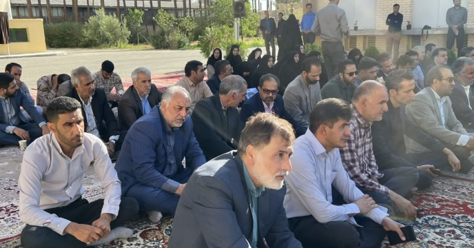 حضور مدیر شرکت خدمات حمایتی کشاورزی خراسان جنوبی در آئین نام‌گذاری سیلوی بیرجند بنام شهید جهادگر 