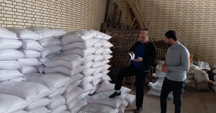 بازدید از مراکز توزیع بذر گندم شهرستان علی آباد کتول گلستان
