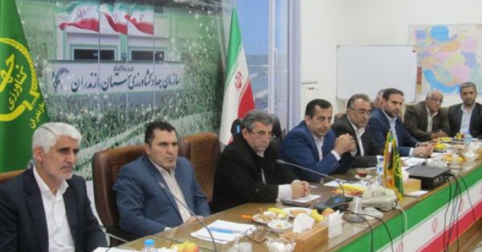 نشست ستاد پایش کشت محصولات پاییزه در مازندران