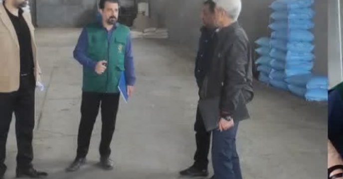 مانور نظارت بر کارگزاریهای کود شهرستان مینودشت