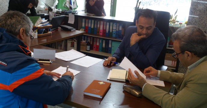 بازدید از کارگزاران توزیع نهاده های کشاورزی شهرستان ساوجبلاغ
