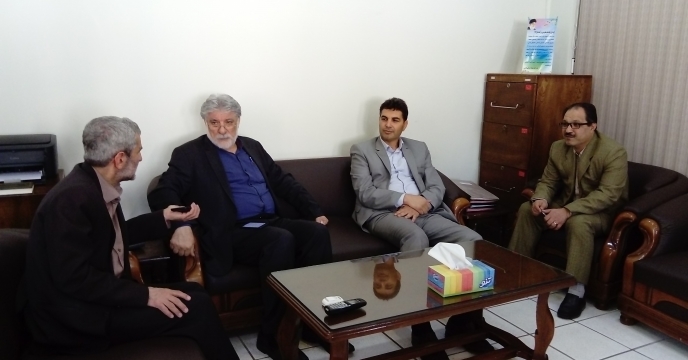بازدید آقایان مهندس علیزاده و مهندس هرمزی از شعبه فارس