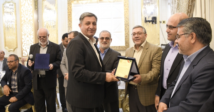  تقدیر از شرکت خدمات حمایتی کشاورزی استان آذربایجان شرقی