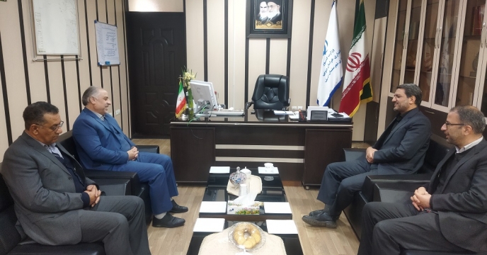 دیدار سرپرست شرکت خدمات حمایتی کشاورزی خراسان جنوبی با فرماندار شهرستان خوسف