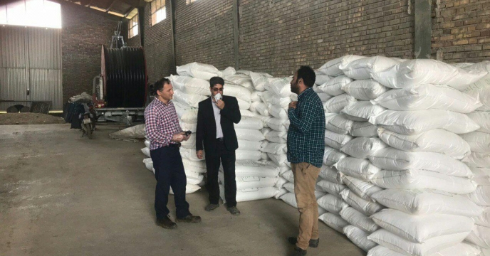 بازدید از نحوه توزیع کود  پنبه در گلستان
