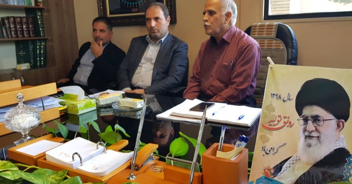 برگزاری جلسه ی هم اندیشی با حضور مشاور محترم مدیر عامل و مدیر هماهنگی امور استان ها