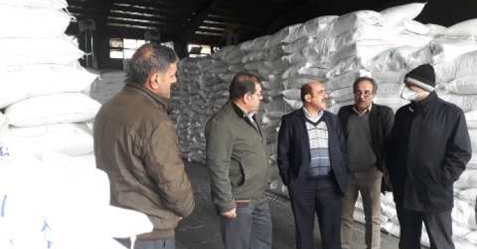 بازدید مدیران حوزه  معاونت فنی و کنترل کیفی  شرکت از انبارهای کود استان البرز
