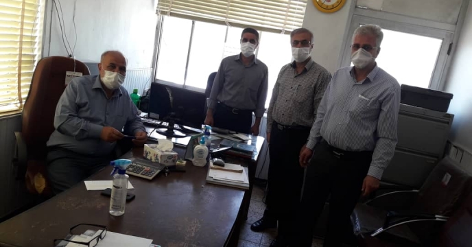 بازدید کارگروه پایش استان اصفهان از کارگزاری های شهرستان زرین شهر