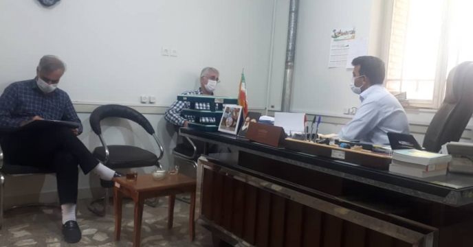 بازدید کارگروه پایش استان اصفهان از کارگزاری های شهرستان گلپایگان