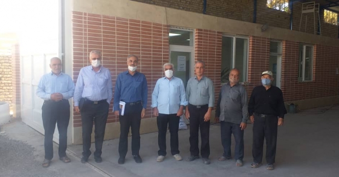 بازدید کارگروه پایش استان اصفهان از کارگزاری های شهرستان مبارکه استان  اصفهان
