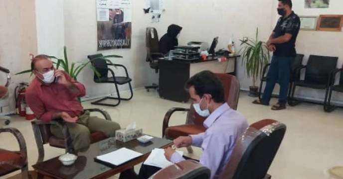بازدید گروه پایش از انبارهای کارگزاران شهرستان دشتستان