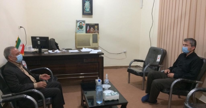 نشست صمیمی مدیر شرکت خدمات حمایتی کشاورزی استان بوشهر با نماینده محترم مردم شريف شهرستان دشتستان در مجلس شورای اسلامی