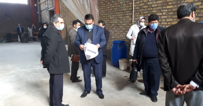 بازدید کارگروه پایش از شرکت تولیدی کودهای تفاهمنامه ای در سطح استان