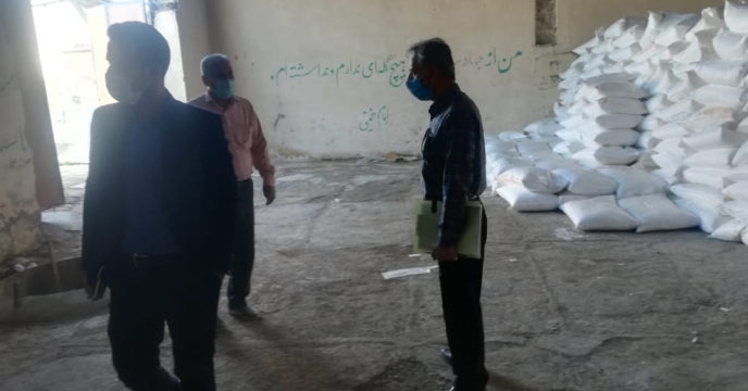 بازدید کارشناس حسابرسی و بازرسی شرکت خدمات حمایتی کشور از کارگزاری شهر اهرم شهرستان تنگستان