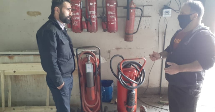 استاندارد سازی سیستم اطفاء حریق انبارهای کود 