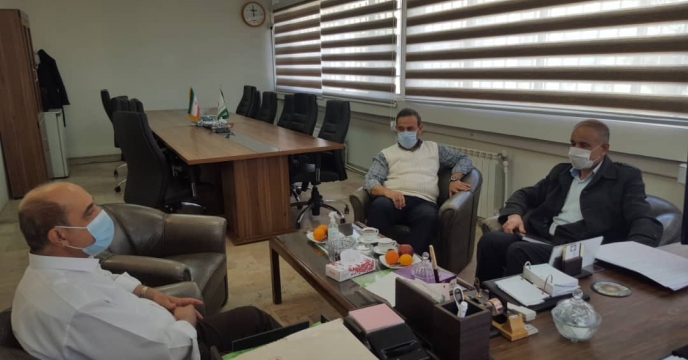 برگزاری جلسه و نشست صمیمی با پیمانکار حفاظت فیزیکی