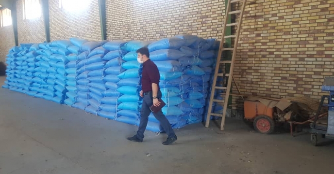 بازدید از انبار کارگزاری قنبرعلی