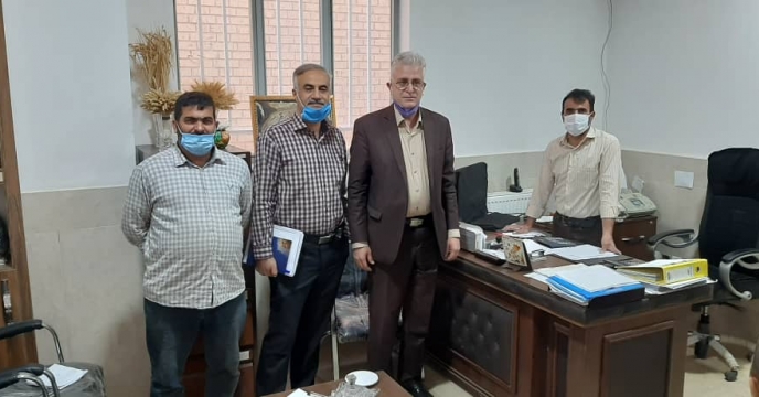 بازدید کارگروه پایش نهاده های کشاورزی از کارگزاران استان اصفهان