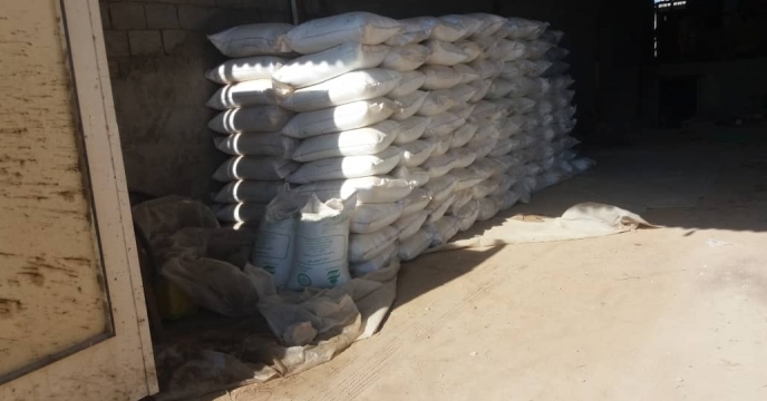 بازدید کار گروه پایش از انبار روستای نظرآقا شهرستان دشتستان