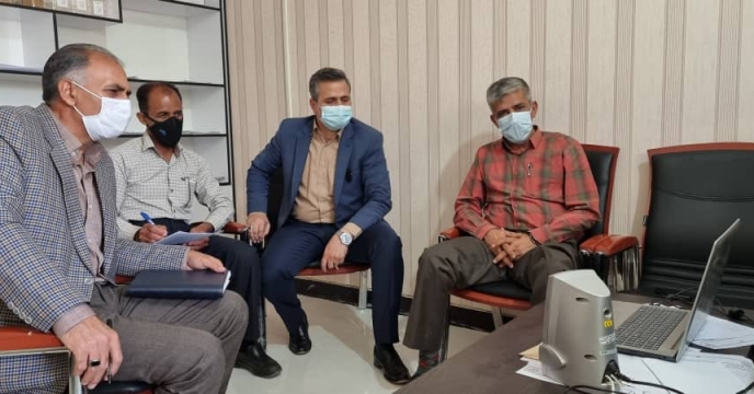 ویدیو کنفرانس بررسی وضعیت خرید بذور گندم و جو