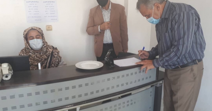 بازدید کارگروه پایش از کارگزاری شهرستان چهارباغ