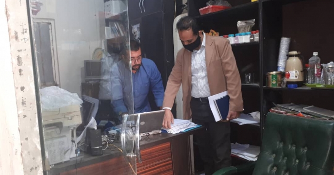 بازدید کارگروه پایش شرکت از کارگزاری مهردشت کرج