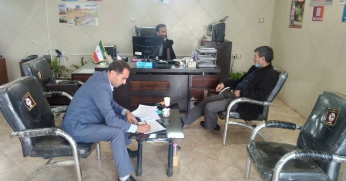 حضور گروه پایش در کارگزاری شرکت تعاونی آذر ورامین