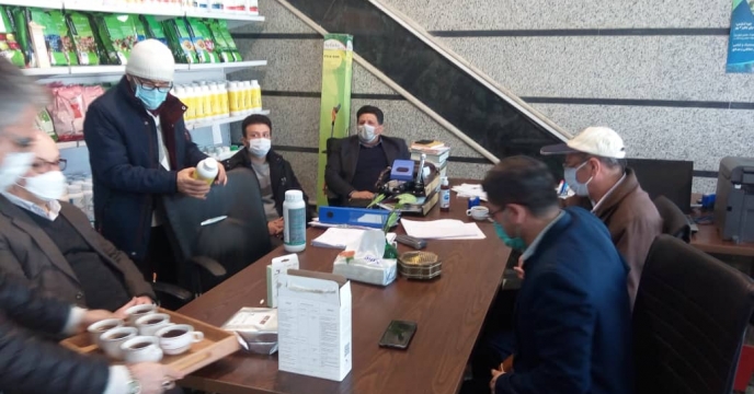 بازرسی و بازدید کارگروه پایش استان از کارگزاری زرین