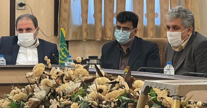 مراسم تودیع و معارفه مدیر جدید شرکت خدمات حمایتی کشاورزی استان یزد